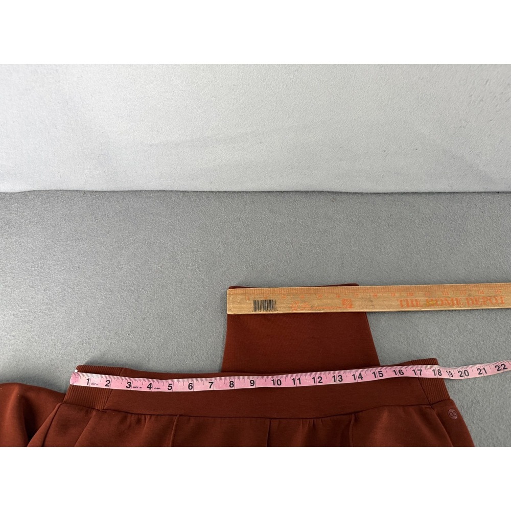 CALIA Pants Womens XL Terracotta Burnt Orange Soft Scuba‎ High Rise Minimalist - Picture 7 of 13
